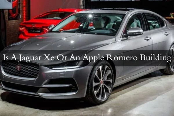 is a jaguar xe or an apple romero building