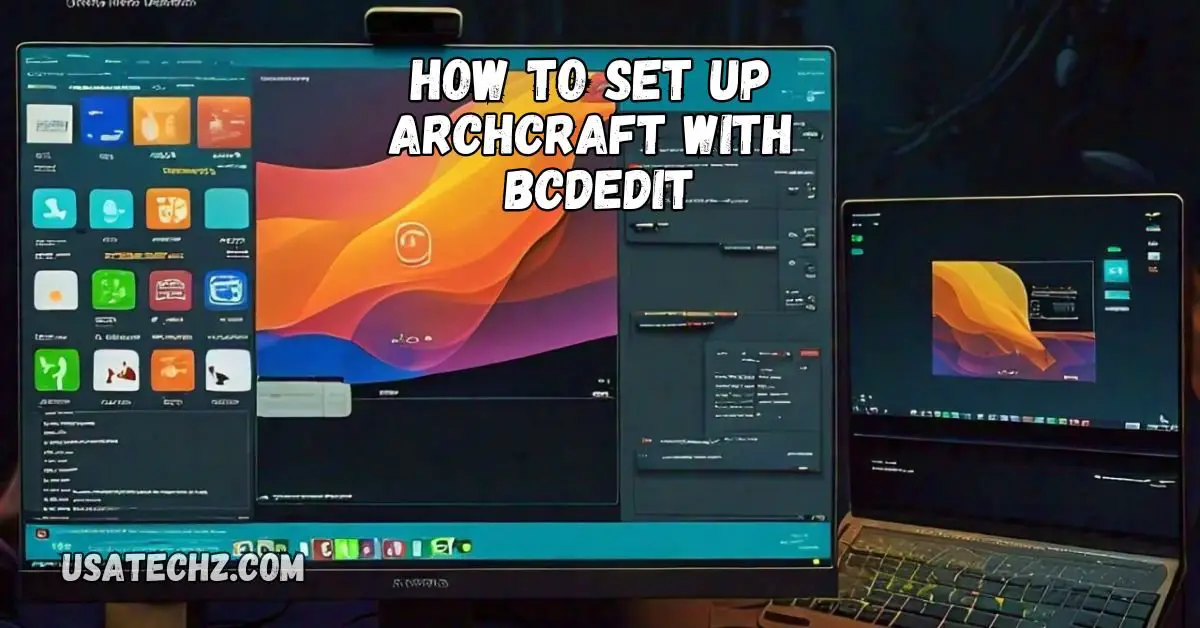 how to set up archcraft with bcdedit