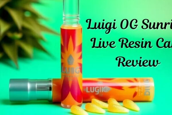 luigi og sunrise live resin cart review