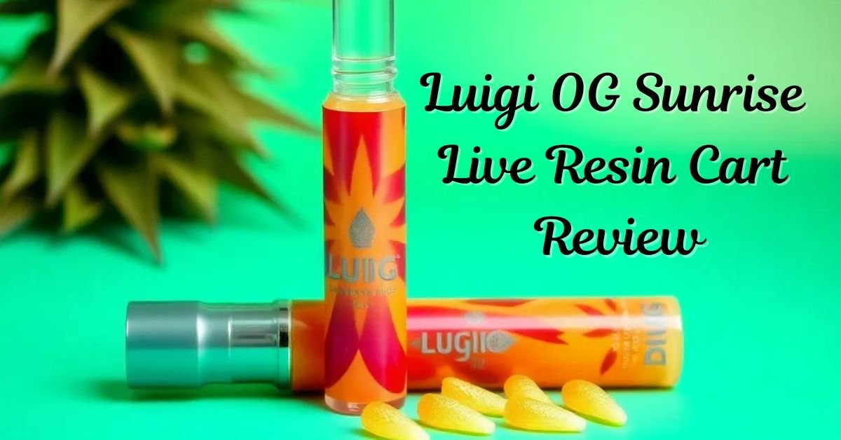 luigi og sunrise live resin cart review