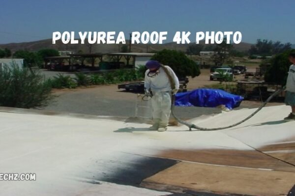 polyurea roof 4k photo