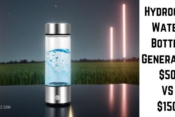 hydrogen water bottle generator $50 vs $150